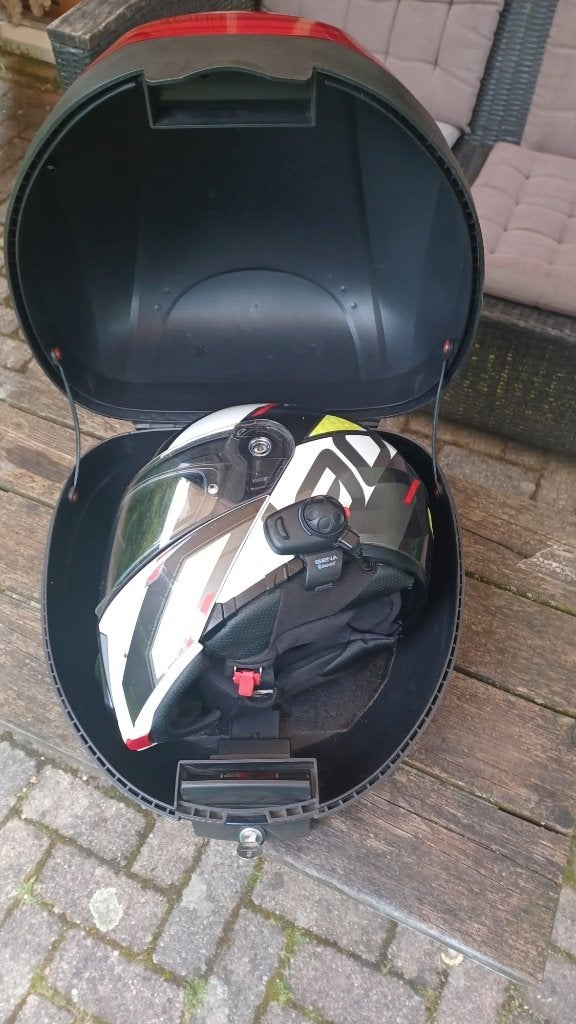 Edge topkoffer motor of scooter, Ophalen, Gebruikt