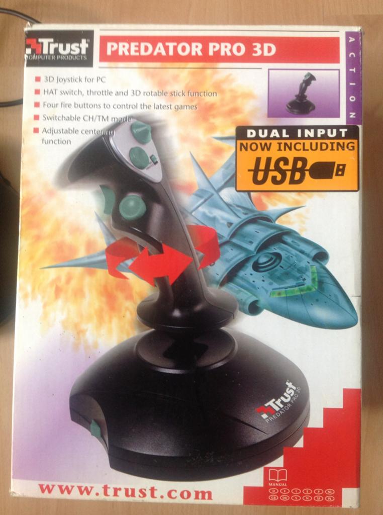 Trust Predator Pro 3D Super Joystick …, Ophalen of Verzenden, Zo goed als nieuw