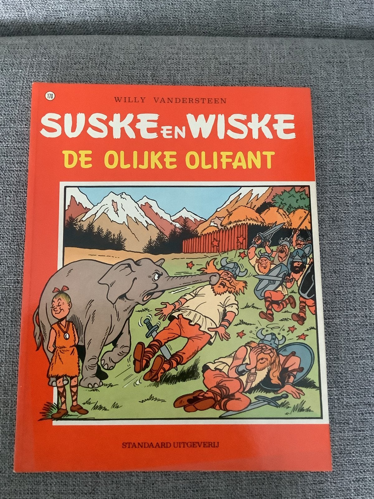 Suske en Wiske: De Olijke Olifant (nr. 170), Eén stripboek, Ophalen of Verzenden, Gelezen