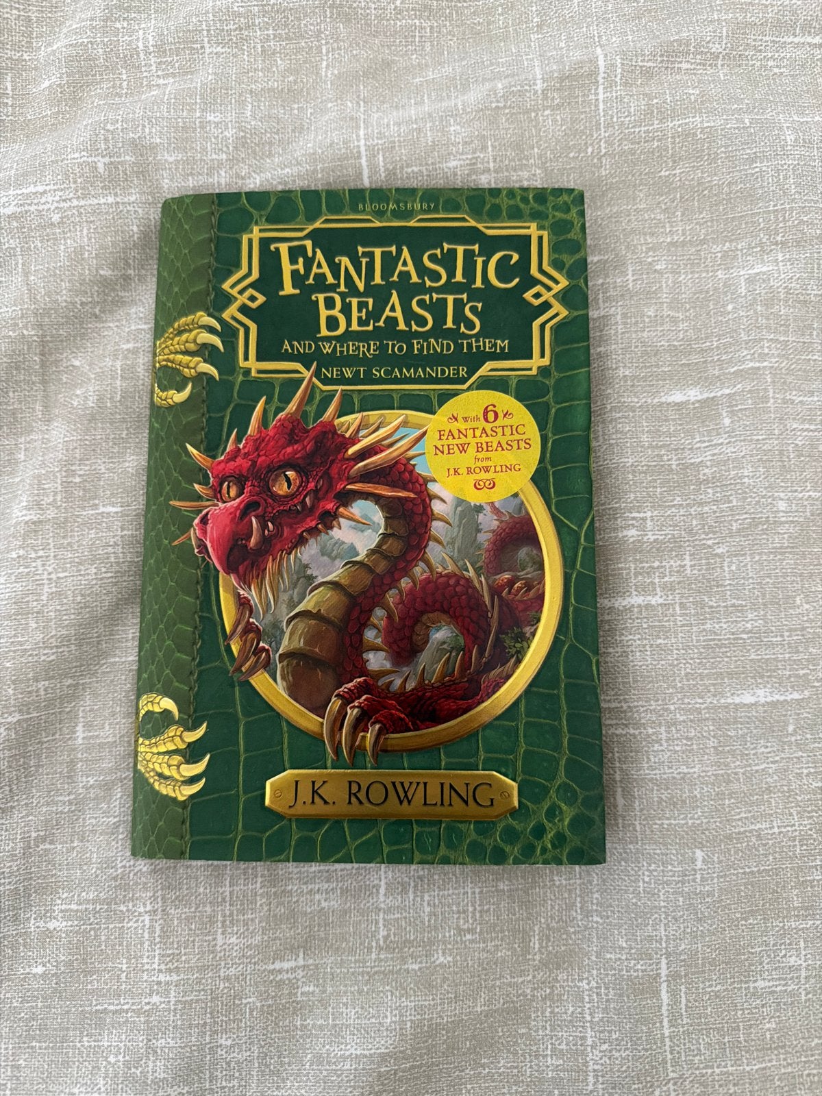 Fantastic Beasts and Where to Find Them - J.K. Rowling, Boeken, Ophalen of Verzenden, Zo goed als nieuw