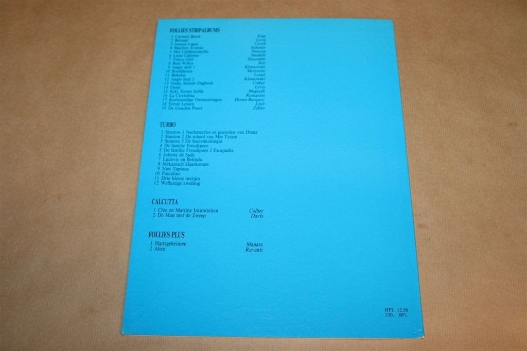 De Gouden Poort — Erotisch Stripalbum Follies 19, 4 Verhalen, Eén stripboek, Ophalen of Verzenden, Gelezen