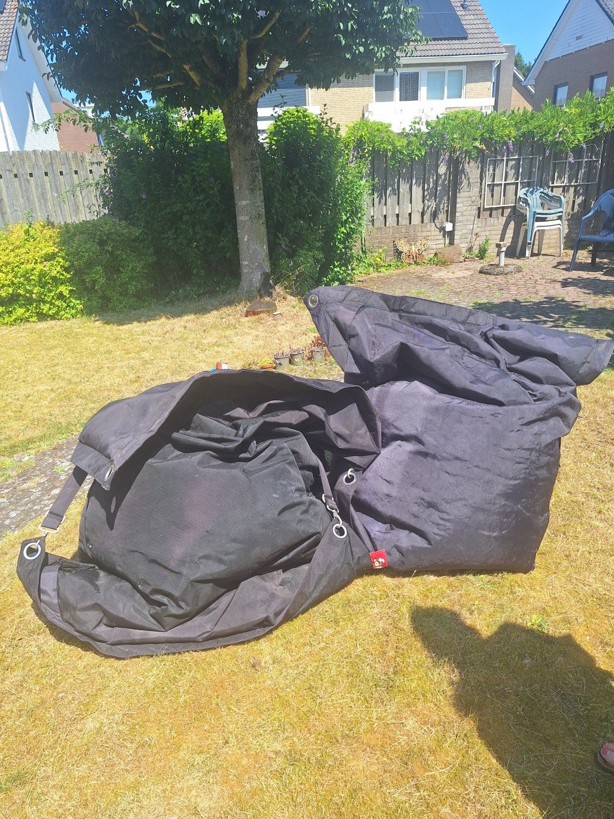 Fatboy zitzak zwart, Huis en Inrichting, Zitzakken, Ophalen, Gebruikt, Zwart, Zitzak