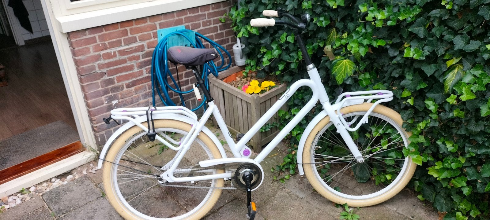 Mooie Batavus bub fiets 49 cm, Terugtraprem, Batavus, Zo goed als nieuw, Ophalen