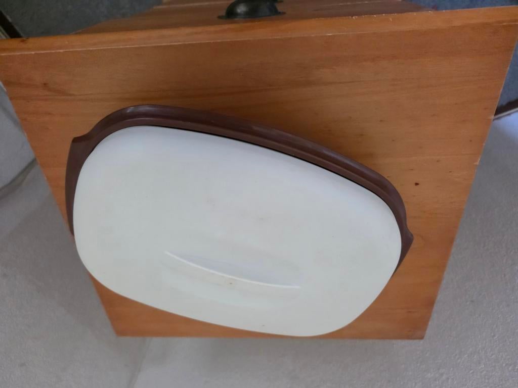Vintage Tupperware schaal met vergiet en deksel, Ophalen of Verzenden