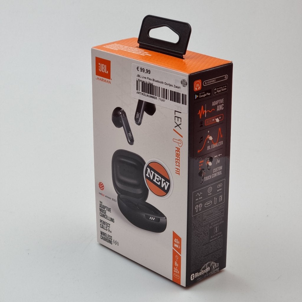 JBL Live Flex Bluetooth Oortjes Zwart | Nieuw In Seal, Audio, Tv en Foto, Koptelefoons, JBL, Gebruikt, Support@jbl.com, 400 Atlantic Street
Stamford, CT 06901
USA