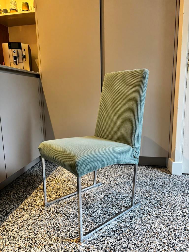 9 stuks design B&B italia stoelen, type Solo, Ophalen, Zo goed als nieuw, Stof, Modern, design