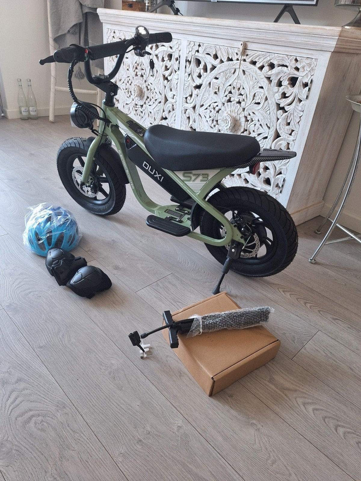 OUXI S73 mini loopfiets elektrisch - NIEUW, 59 cm of meer, Ophalen of Verzenden, Nieuw, Overige merken