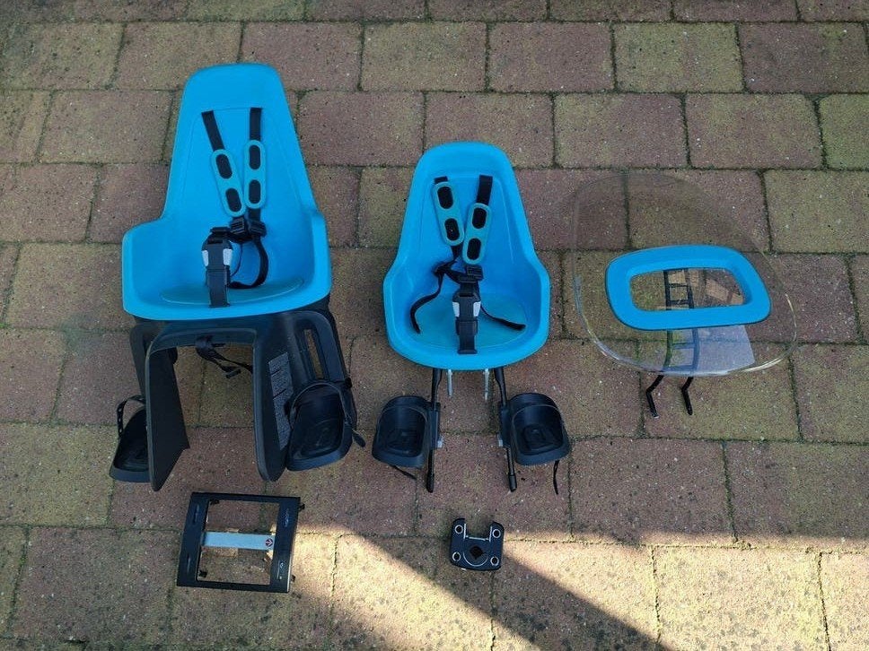 Bobike fiets stoeltjes, Ophalen, Zo goed als nieuw, Bo Bike, Voetsteuntjes