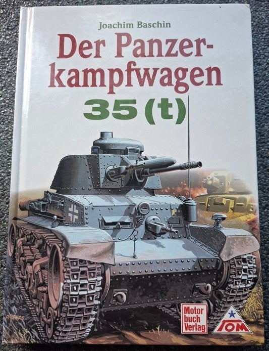 Der Panzerkampfwagen 35(t), Ophalen of Verzenden, Landmacht, Duitsland, Boek of Tijdschrift