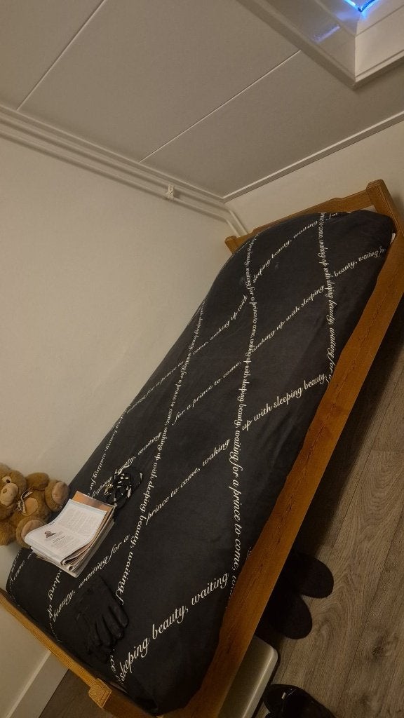 1 persoons bed 90x200, Ophalen, Gebruikt, 90 cm, Eenpersoons