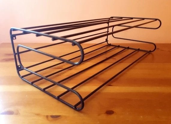 4x IKEA Fran schoenenrek (jaren 80/90 zwart draadstaal), Ophalen of Verzenden, Zo goed als nieuw