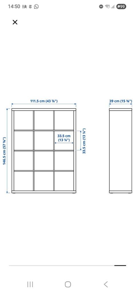 IKEA Kallax Kast 4x3 Vakken Wit - Perfect voor Opslag, Huis en Inrichting, Kasten | Boekenkasten, Ophalen, Overige materialen