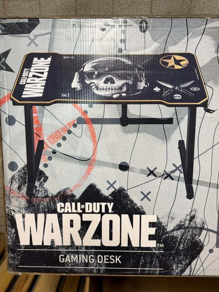 Warzone Gametafel Gaming Desk NIEUW Call of Duty, Ophalen, Nieuw