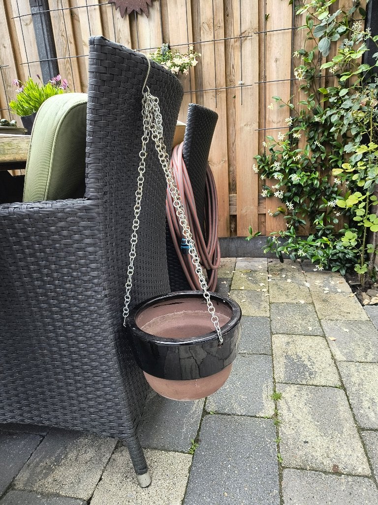 Hangpot, Ophalen, Rond, Zo goed als nieuw, Balkon