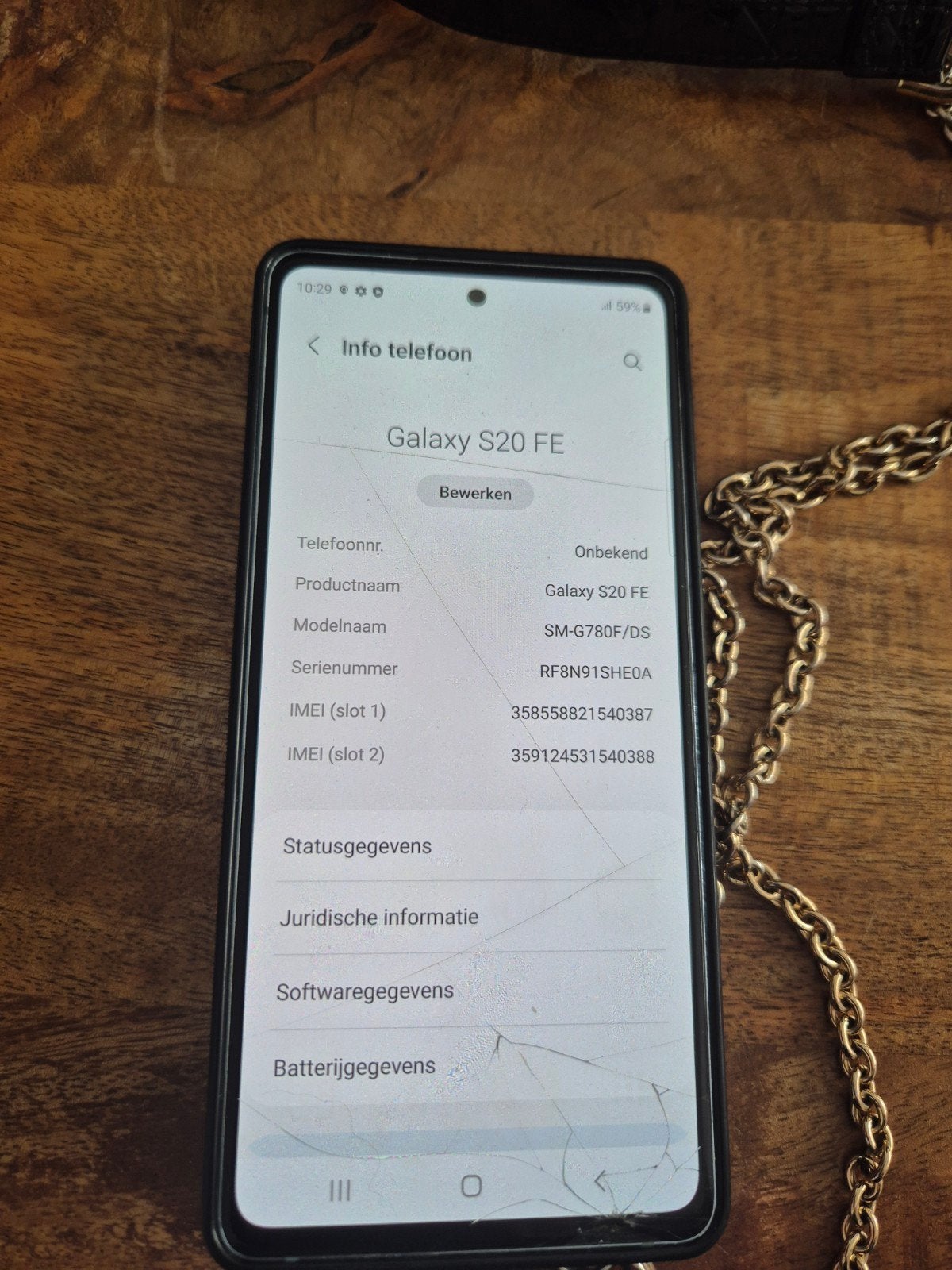 samsung s20 fe, Ophalen of Verzenden, Gebruikt, Blauw, 128 GB