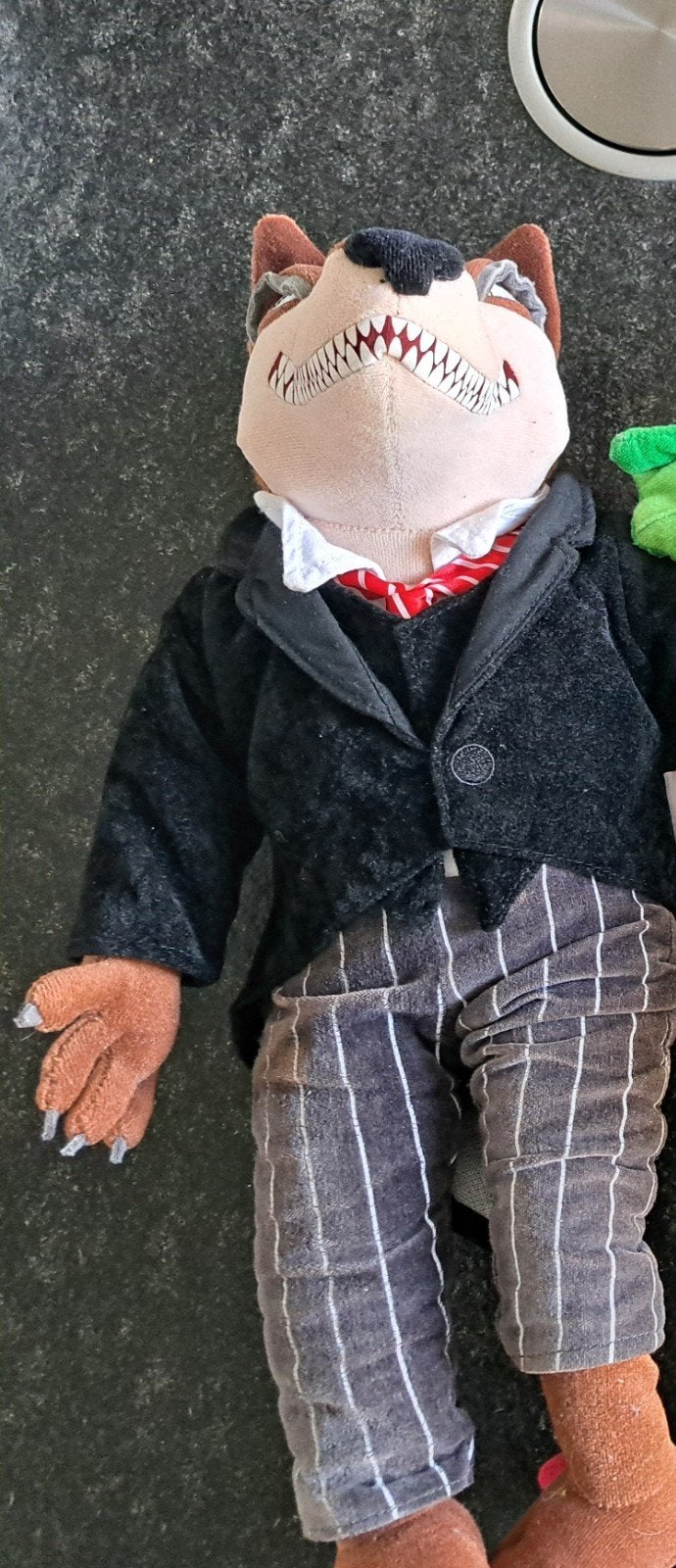 Efteling knuffel wolf, Ophalen of Verzenden, Gebruikt, Overige typen