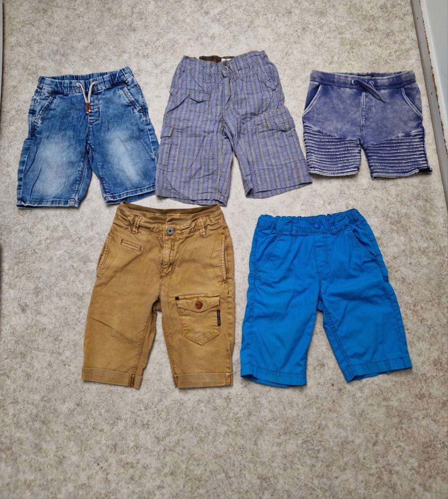 Korte broeken maat 122/128 en 128, Kinderen en Baby's, Kinderkleding | Maat 128, Ophalen of Verzenden, Gebruikt