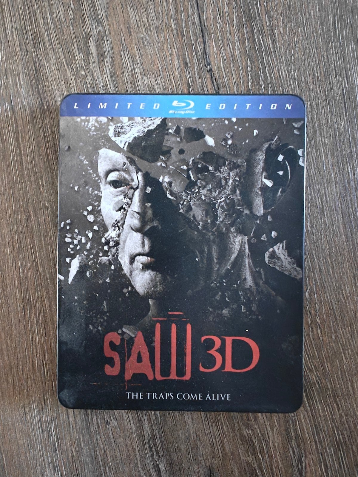 Saw 3D Limited Edition Blu-ray - Horror/Thriller (steelbook), Ophalen of Verzenden, Zo goed als nieuw, Horror