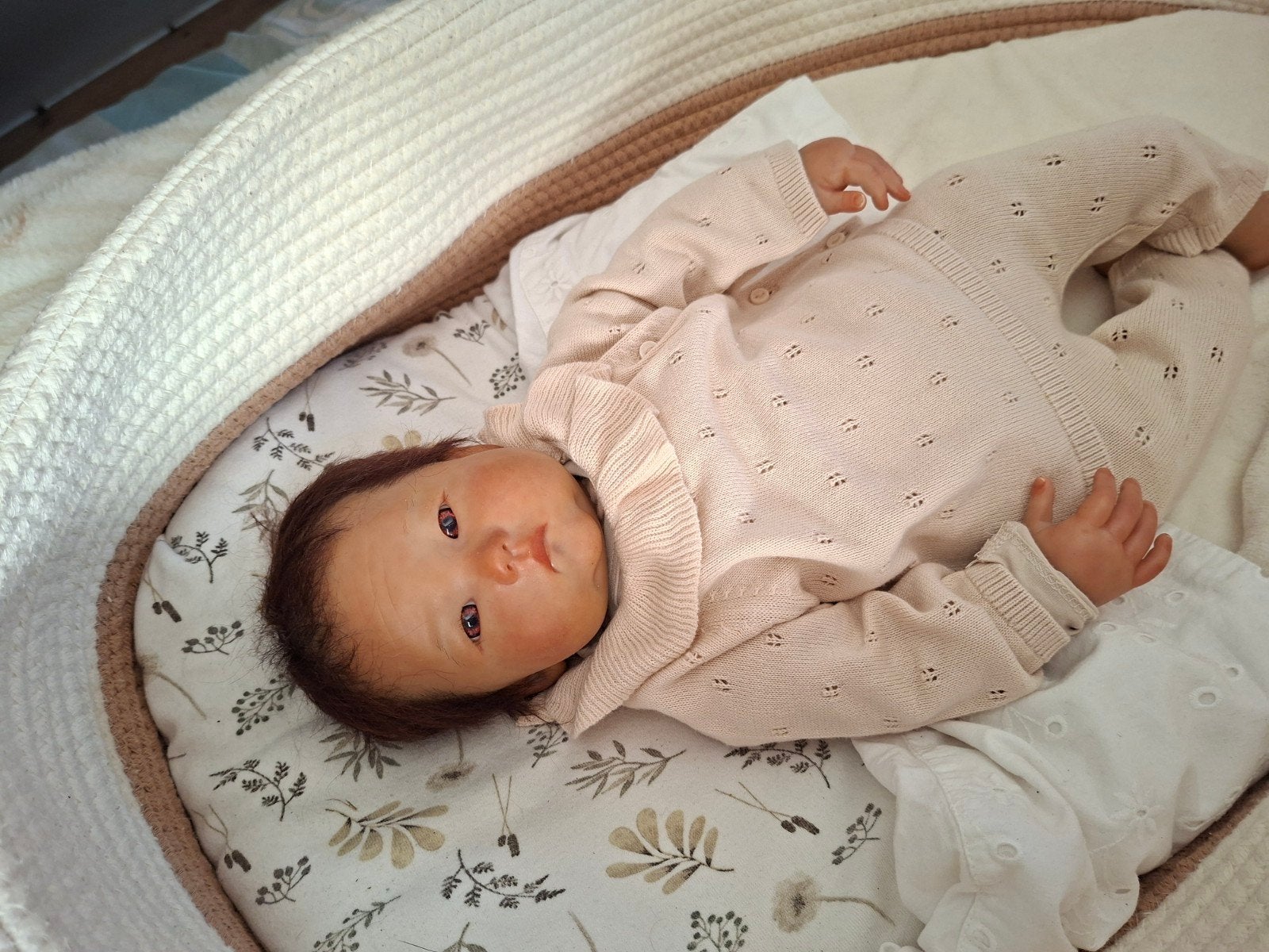 reborn baby pop, Verzamelen, Ophalen of Verzenden, Nieuw, Babypop, Levensecht of Reborn