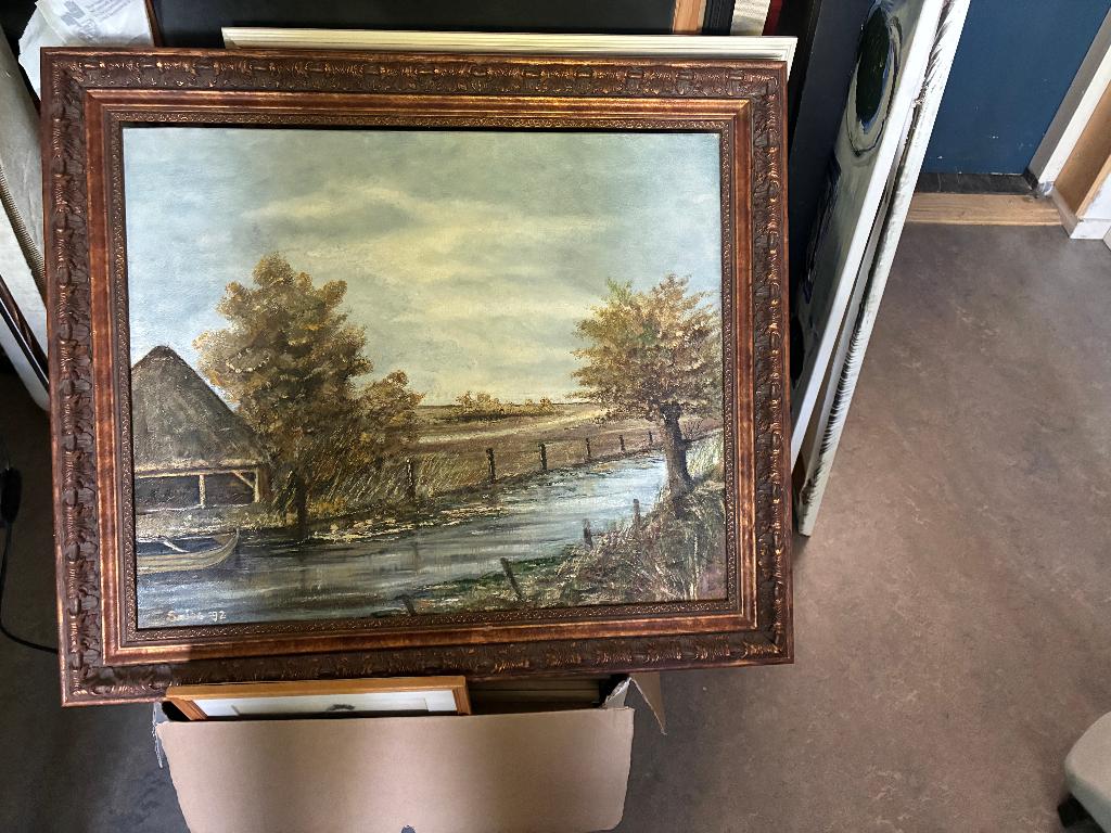 schilderijlijst, Antiek en Kunst, Ophalen