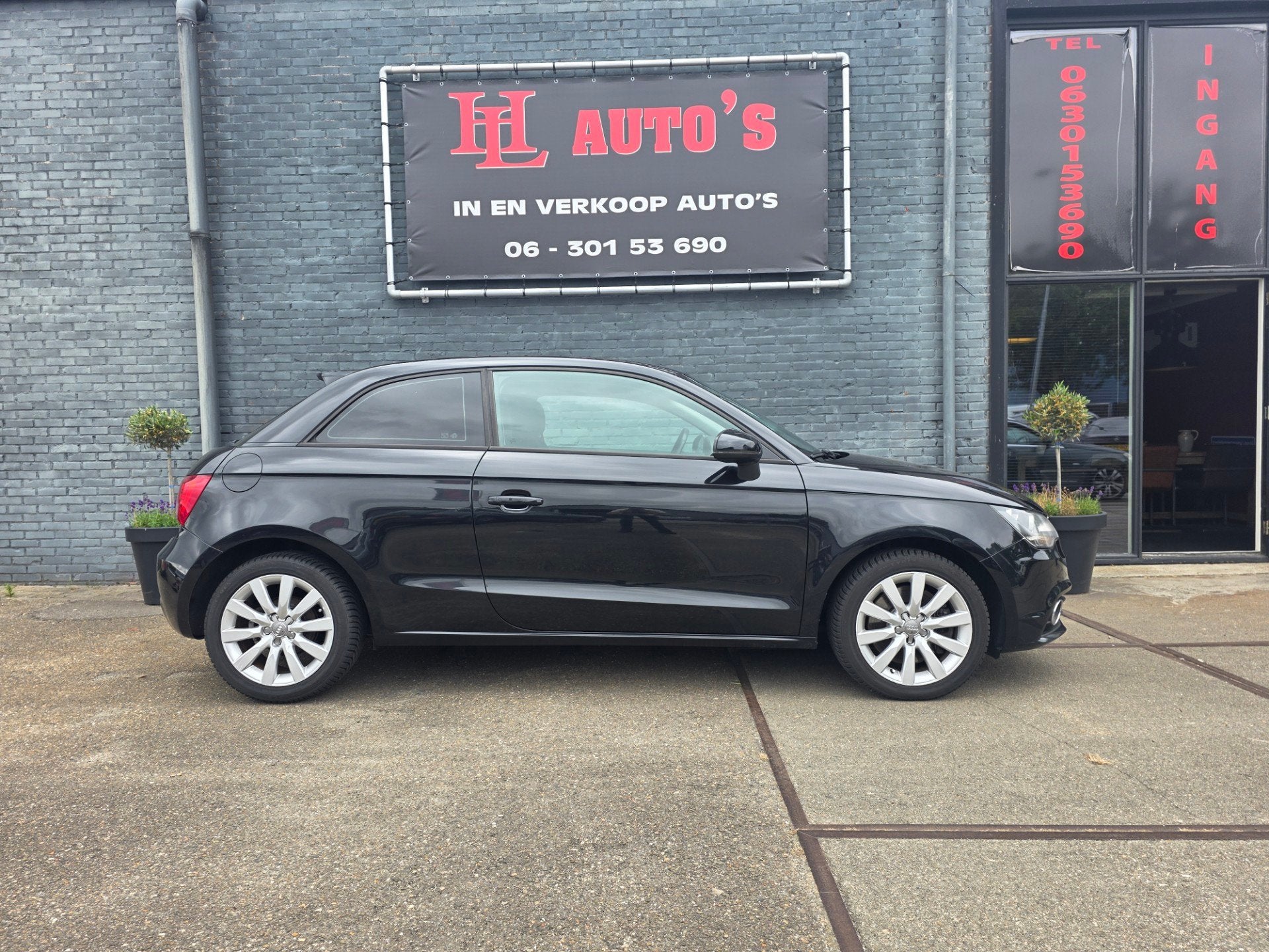 Audi A1 2.0 TDI Pro Line S, Auto's, Audi, Voorwielaandrijving, Euro 5, Stof, Zwart