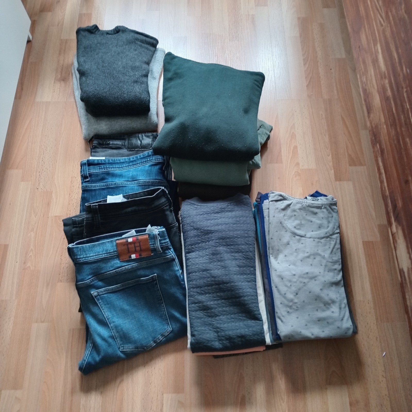 Jongenskleding pakket: spijkerbroek, hoodies, truien, shirt, Ophalen of Verzenden, Gebruikt, Diverse merken, Jongen