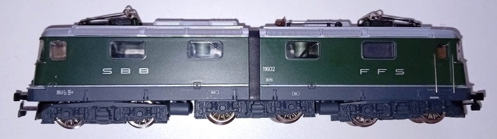 HAG 201 SBB Re 6/6 oerversie nr 11602 groen, Hobby en Vrije tijd, Modeltreinen | H0, Overige merken, Gebruikt, Ophalen of Verzenden