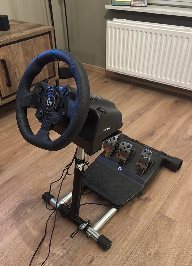 Logitech G923 TRUEFORCE Stuur + Wheel Stand Pro V2 + Pedalen, Spelcomputers en Games, Spelcomputers | Sony PlayStation Consoles | Accessoires