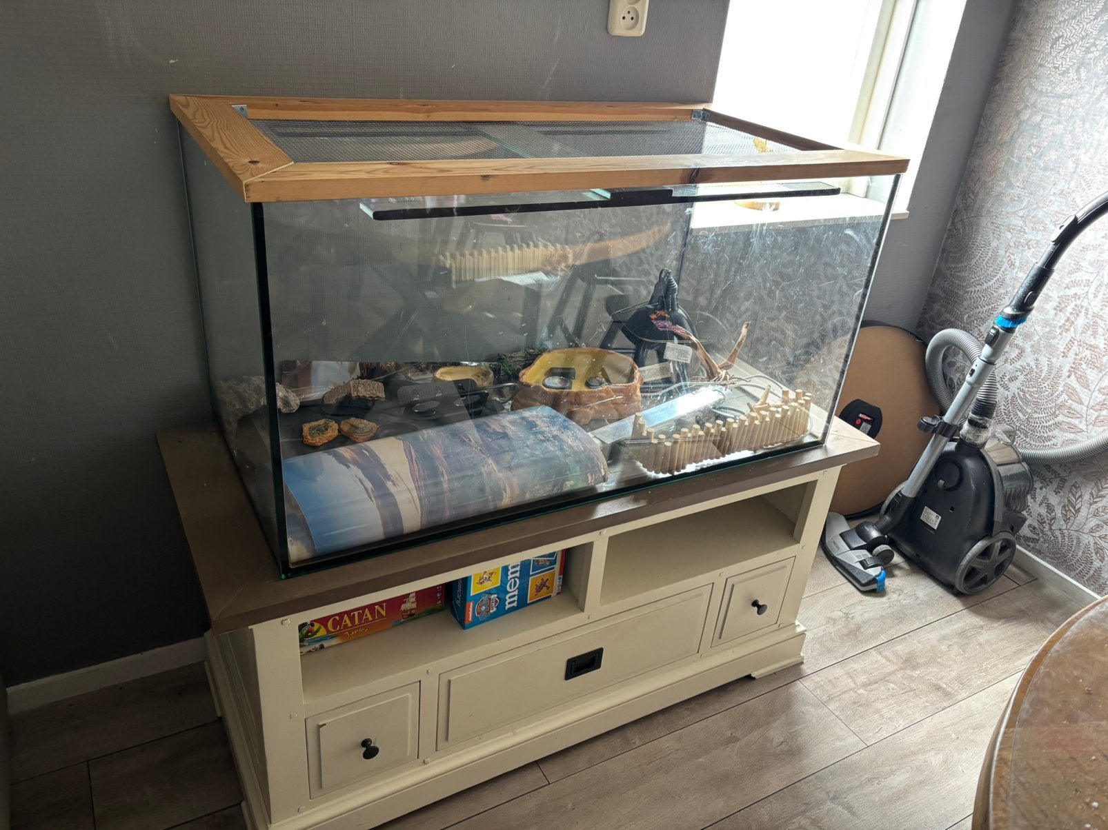 Aquarium 200L, Ophalen, Zo goed als nieuw, Leeg aquarium