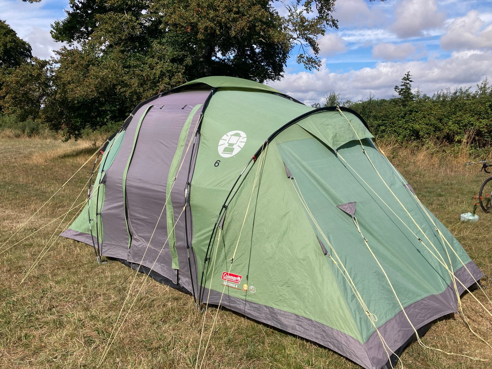Tent Coleman Bering 4 Tent - 4 persoons, Ophalen of Verzenden, Gebruikt, Tot en met 4
