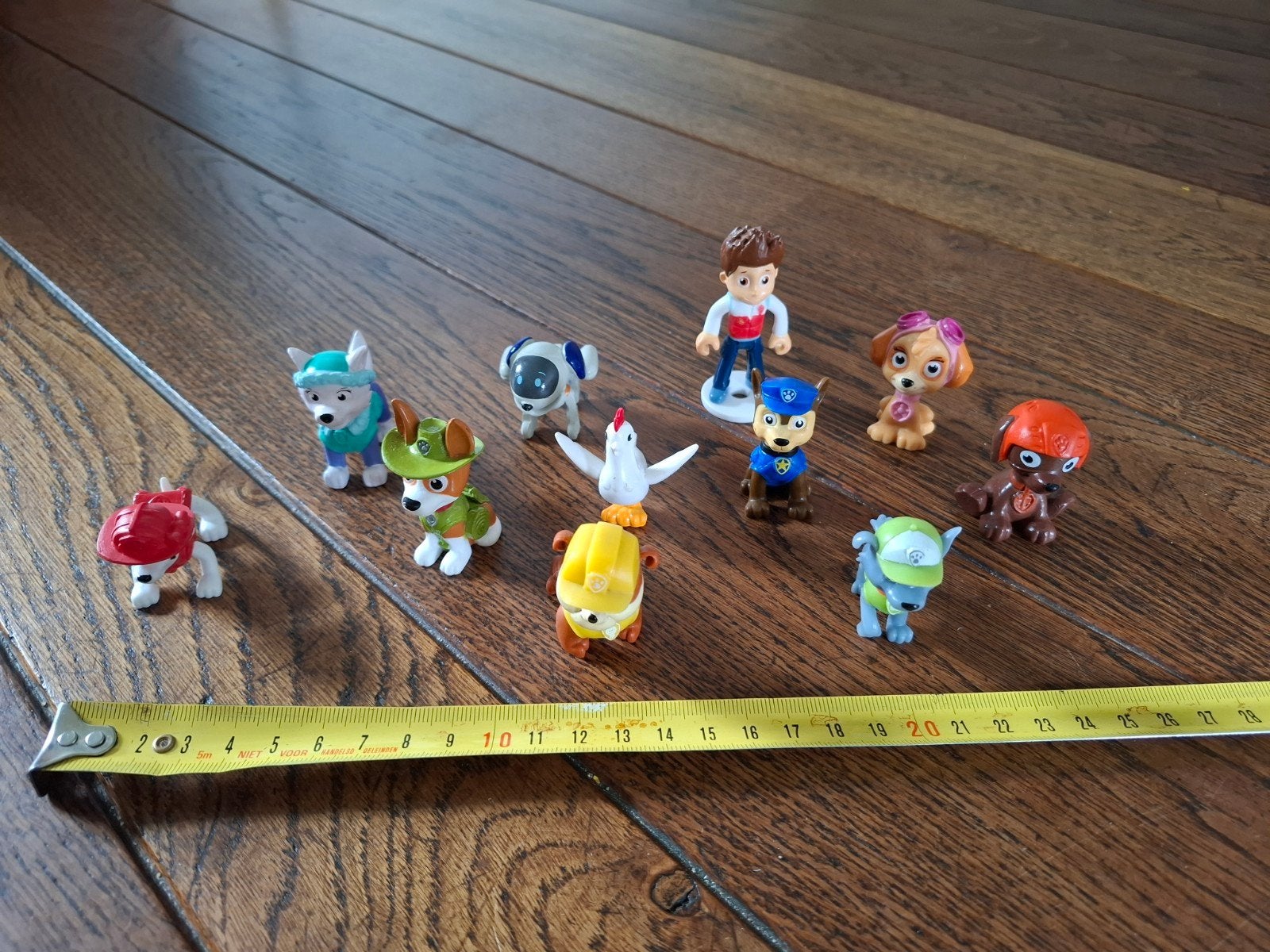 Paw Patrol speelfiguren set - 10 stuks, Ophalen of Verzenden