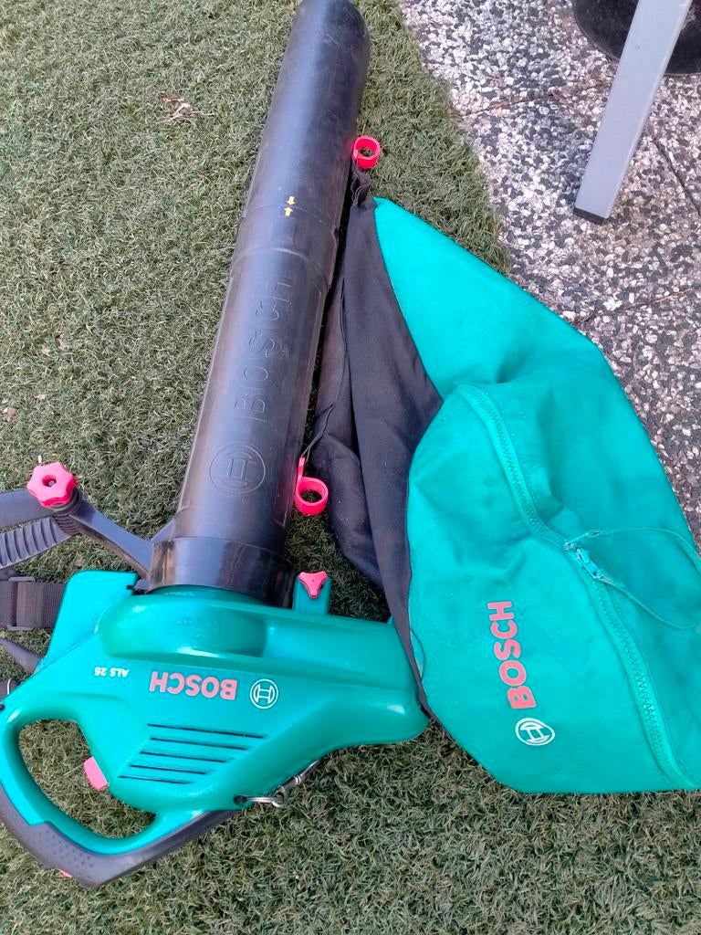 Een Bosch ALS 25 bladzuiger., Tuin en Terras, Bladblazers, Ophalen, Gebruikt, Elektrisch