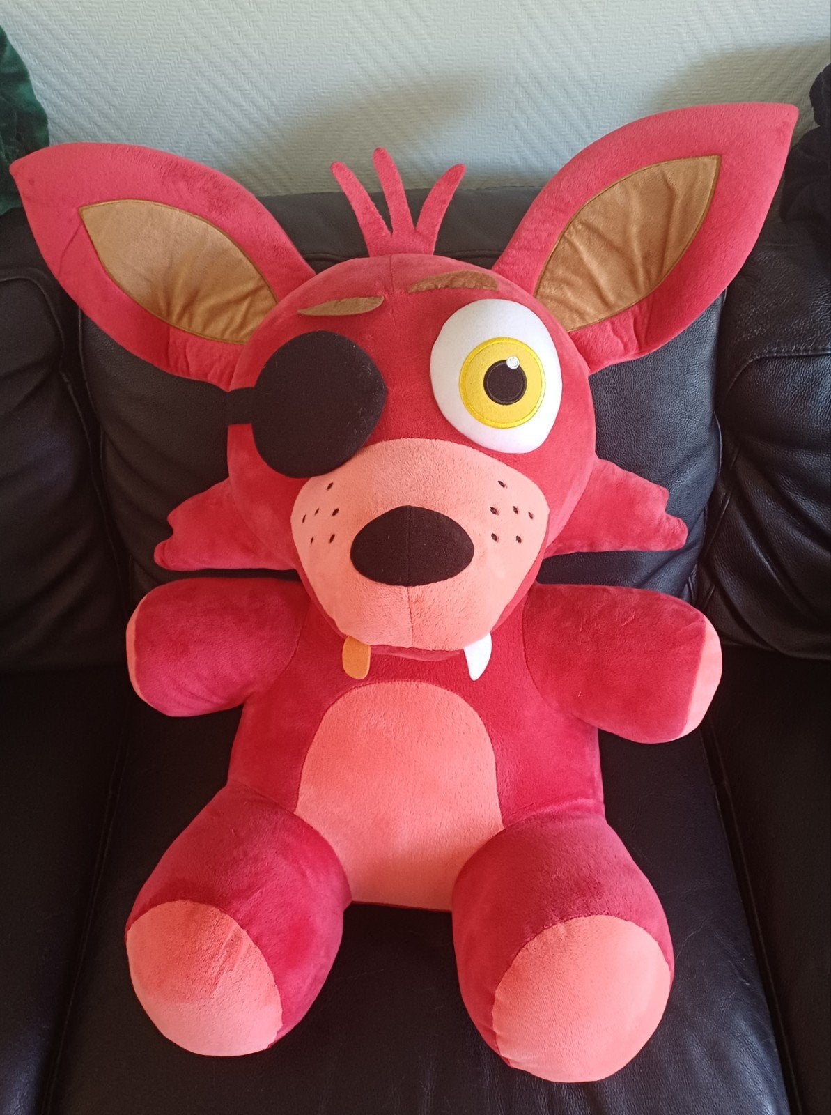 FNAF Foxy Jumbo Knuffel, Overige merken, Overige karakters, Ophalen of Verzenden, Zo goed als nieuw