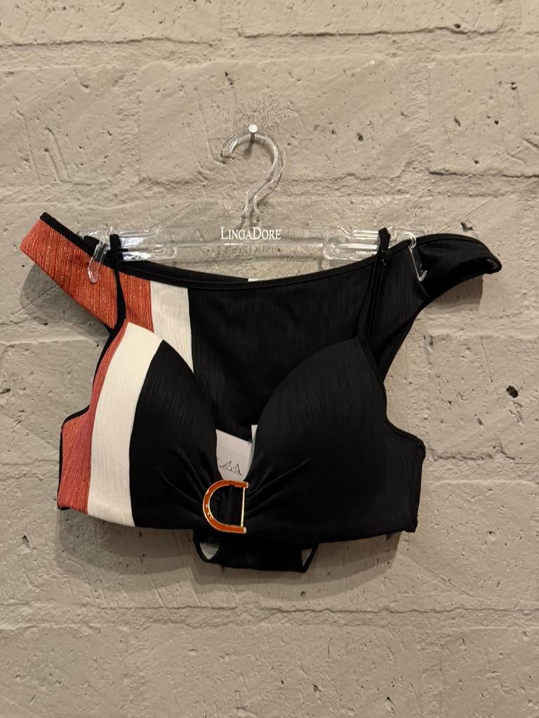 Lise Charmel bikini 70B/ 36B slip 40 NIEUW!! Nu €35, Kleding | Dames, Badmode en Zwemkleding, Ophalen of Verzenden, Nieuw, Zwart