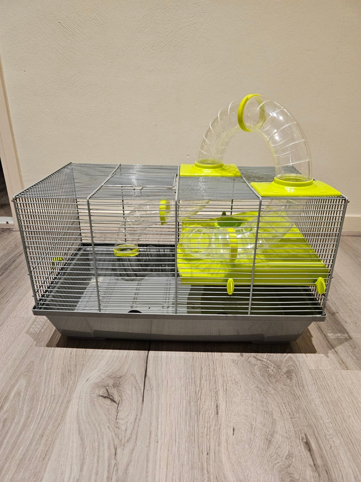 Voltrega dwerghamsterkooi met buis, Dieren en Toebehoren, Kooi, Minder dan 75 cm, Hamster, Ophalen