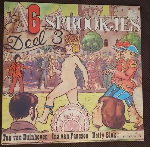 Ki_6: LP/Vinyl: 6 sprookjes deel 3, Ton van Duinhoven _ Ina, Ophalen of Verzenden, Gebruikt, Verhaal of Sprookje, 6 tot 9 jaar