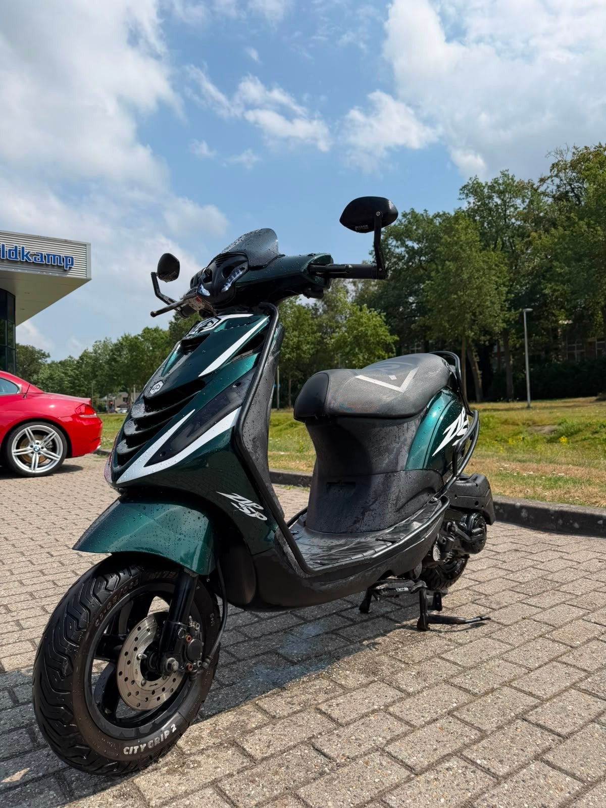 Piaggio Zip 4T 2017 - Volledig getuned met extra's, Ophalen, Piaggio, Gebruikt, Benzine