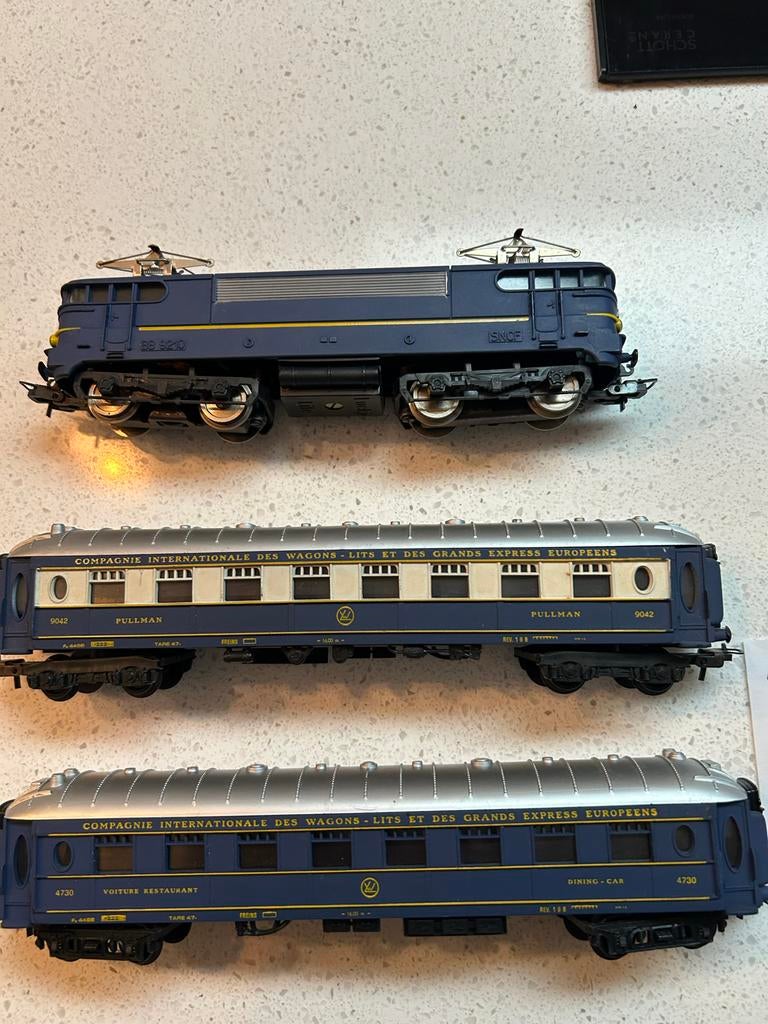 Lima Treinset - SNCF Locomotief met 2 Pullman Wagons, Ophalen of Verzenden, Gebruikt, Treinset, Lima