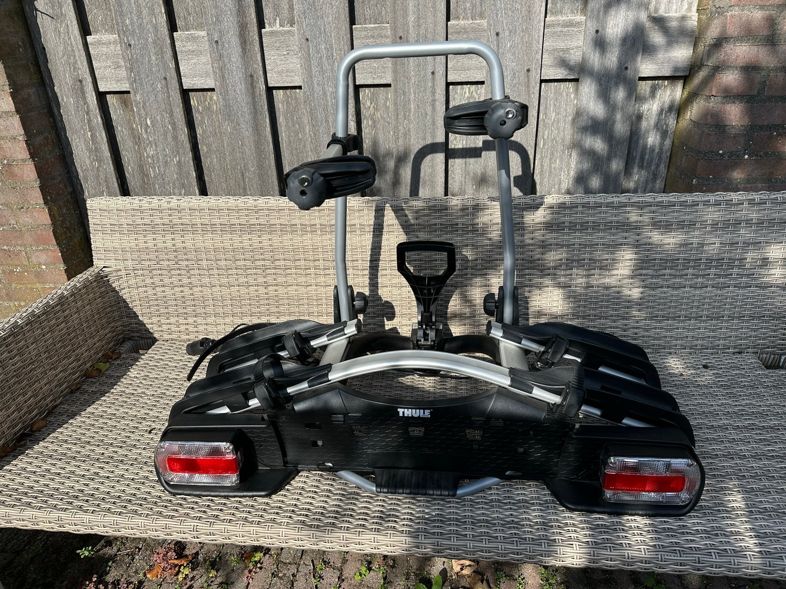Thule Euroway G2 921 Fietsendrager voor 2 fietsen, Auto diversen, Ophalen, 2 fietsen, Zo goed als nieuw, Trekhaakdrager