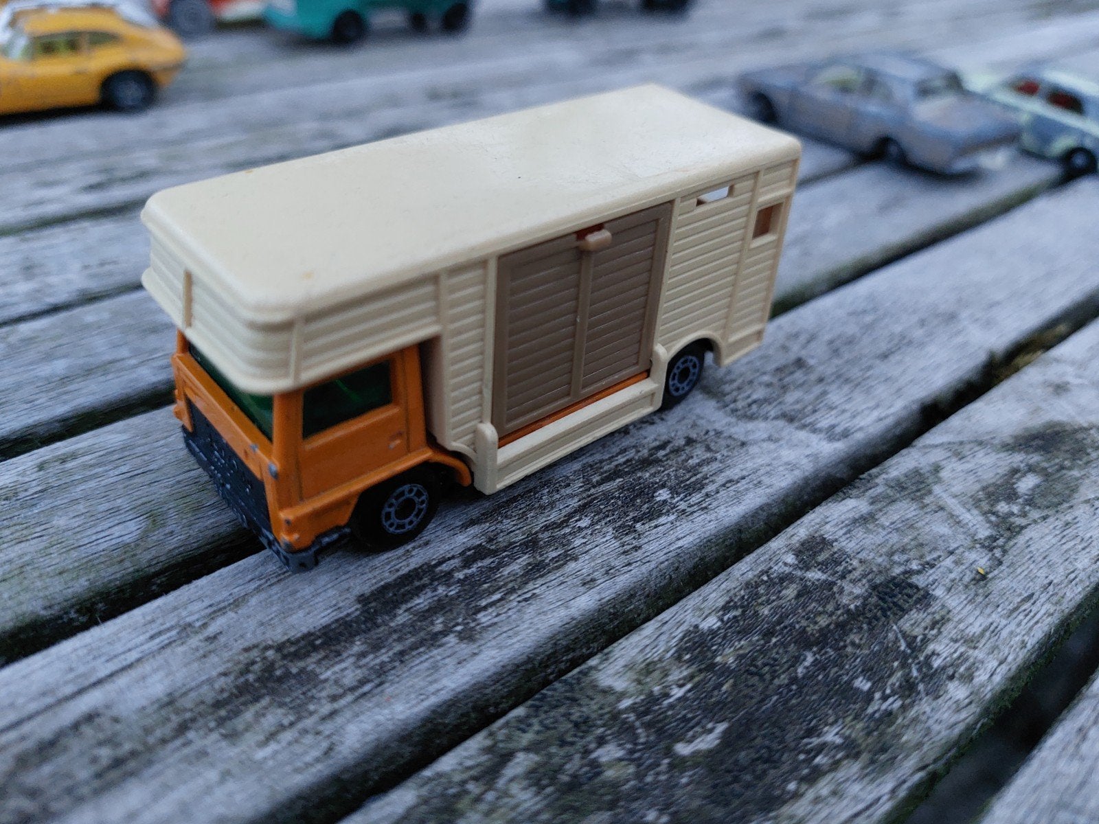 Matchbox Superfast No. 40 Horse Box 1977 Lesney, Ophalen of Verzenden, Gebruikt