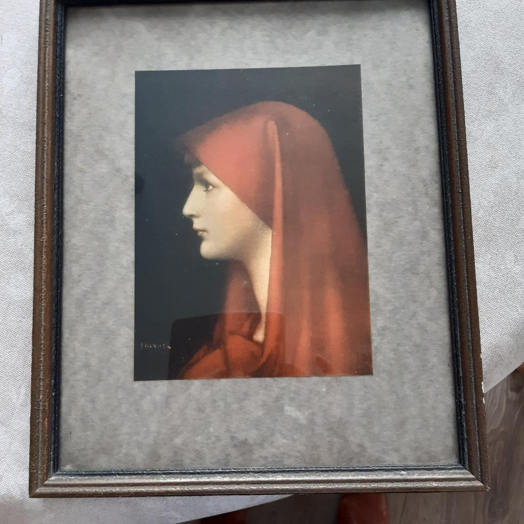 Fabiola v. Rome  in houten lijst, Ophalen of Verzenden