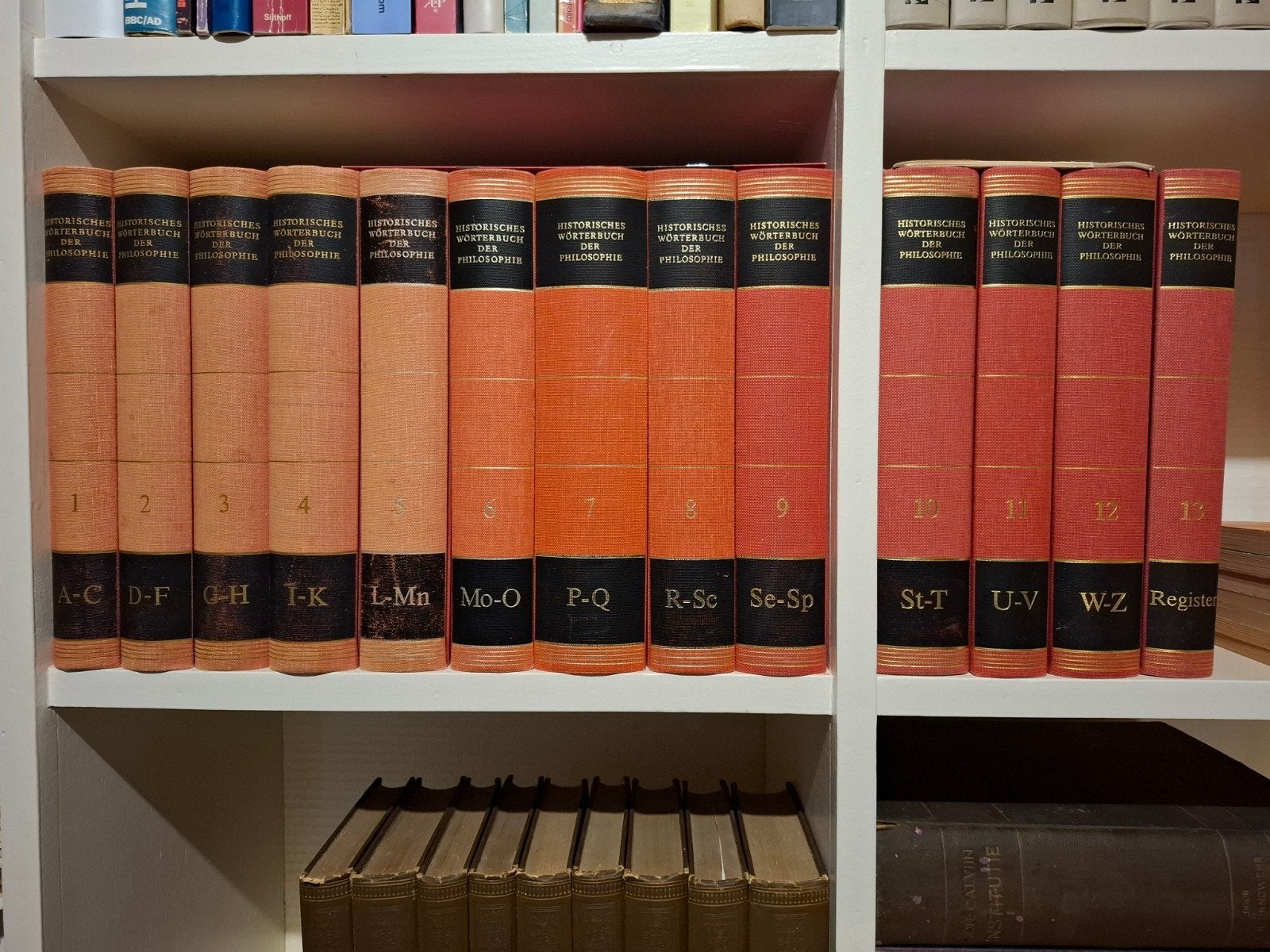 Historisches Wörterbuch der Philosophie - Complete Serie, Gelezen, Complete serie, Joachim Ritter, Ophalen of Verzenden