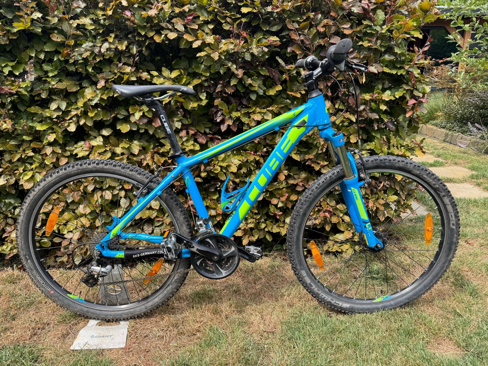 Cube Aim 26”, Fietsen en Brommers, Fietsen | Mountainbikes en ATB, Gebruikt, Hardtail, Velgrem, Dames