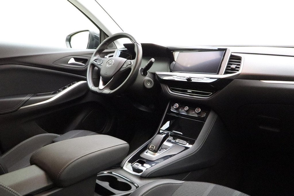 Opel Grandland 1.2 Turbo 130pk Automaat Business Elegance |, Auto's, Opel, 15 km/l, Gebruikt, 1199 cc, Leder en Stof