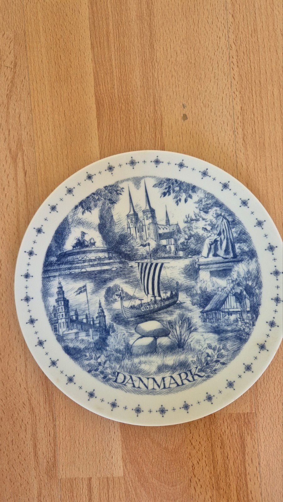 Decoratief wandbord Denemarken - Benton Boesen, Ophalen