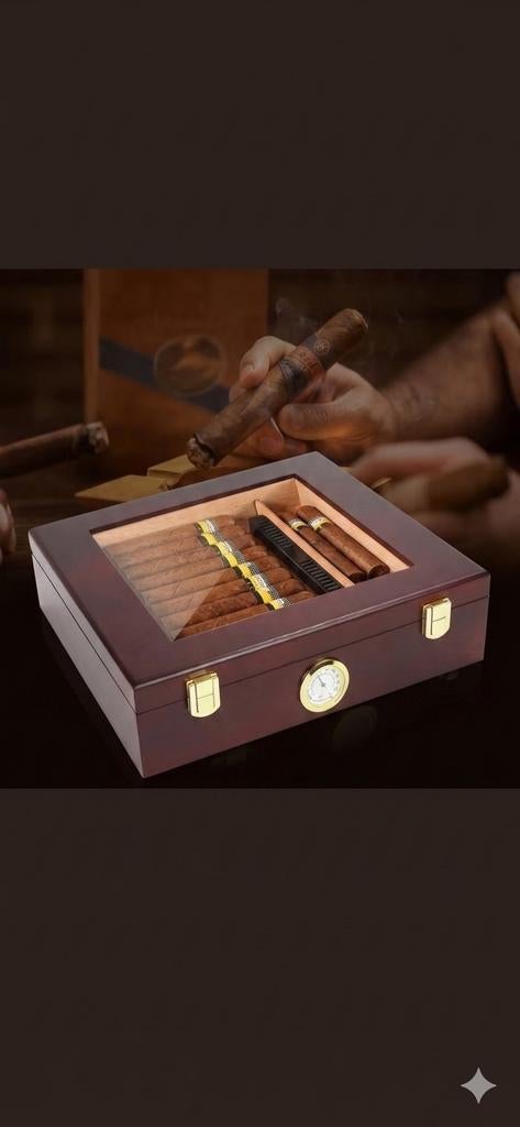 Humidor nieuw!, Ophalen of Verzenden, Nieuw, Zwart