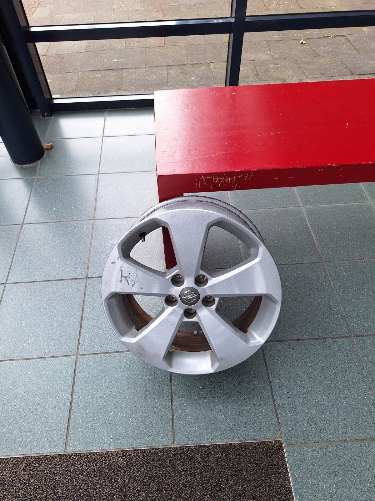 4 originele Opel Mokka velgen 17 inch, Ophalen, Gebruikt, 17 inch, Velg(en)