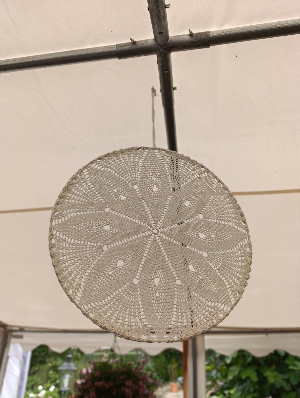 Witte mandala's  - bruiloft of feest decoratie, Ophalen of Verzenden