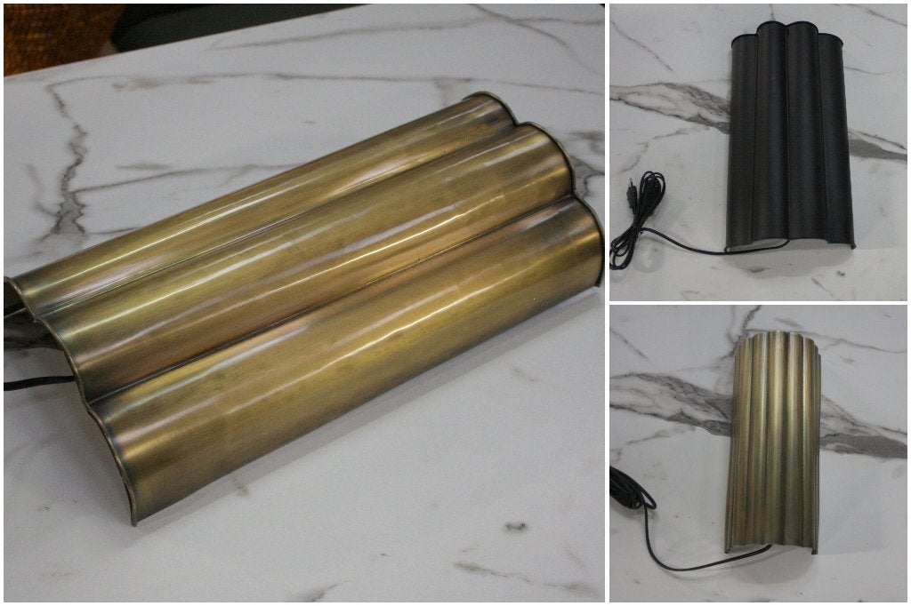 3 x wandlamp FRINGE Light & Living metaal antiek brons zwart