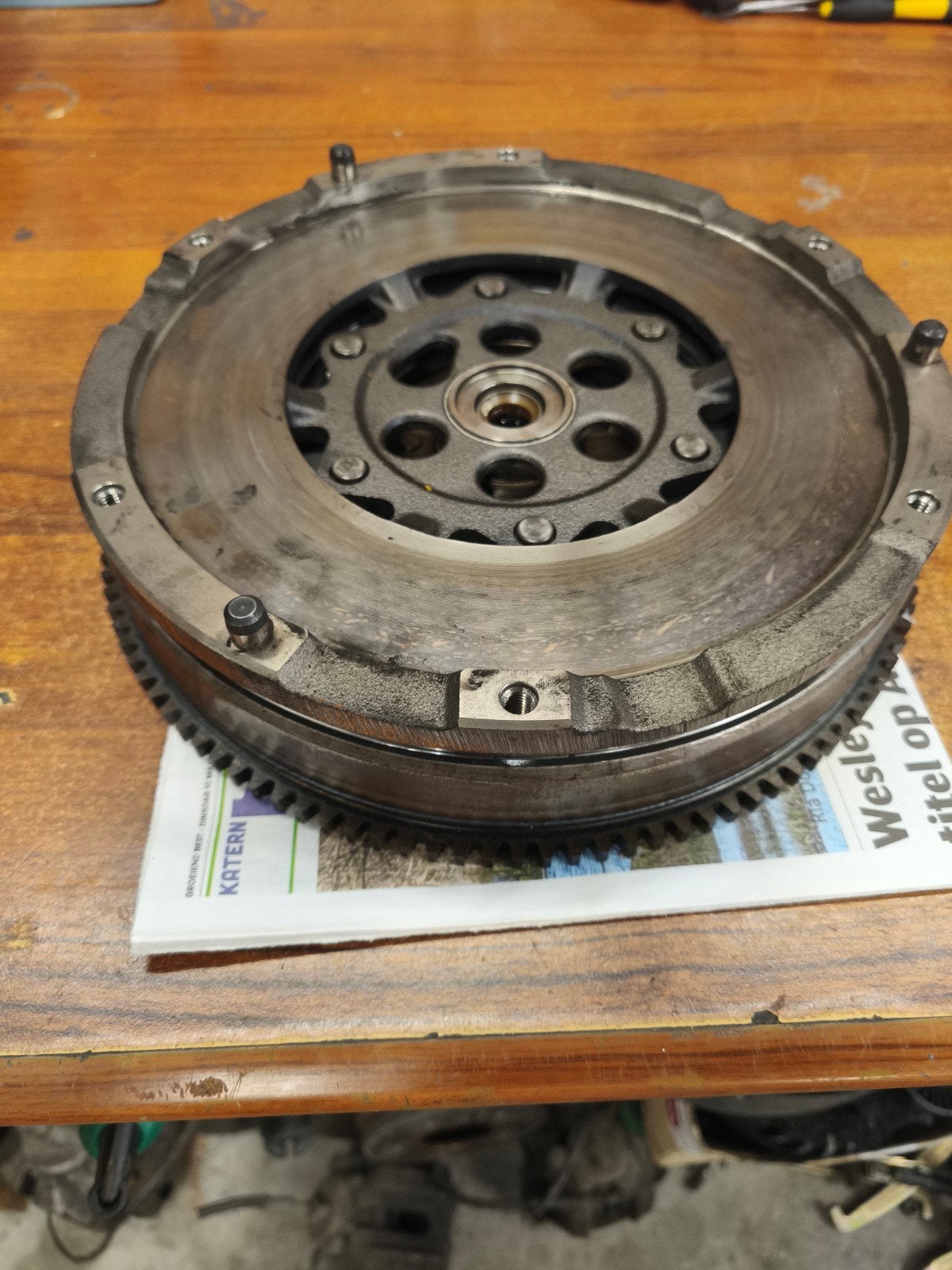 2 massa vliegwiel BMW N52 N52B25 E90 E91 E60 E61 vlieg wiel, B, Ophalen of Verzenden, W, BMW